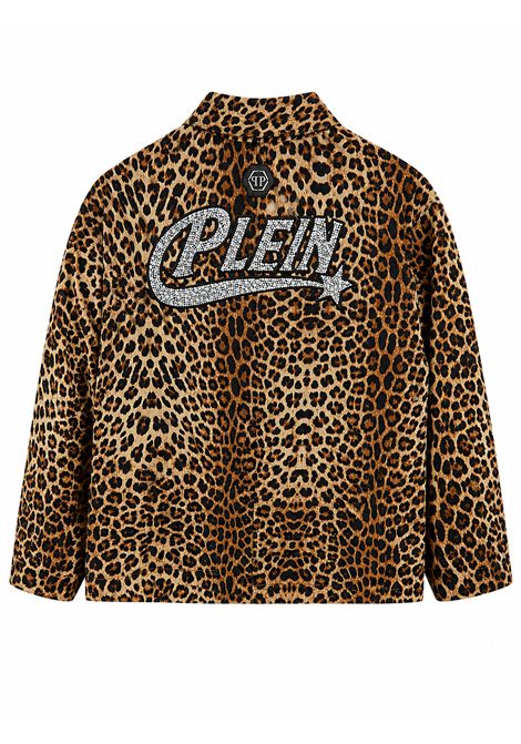 Camicia con strass PHILIPP plein junior | F6PHJGSI059200